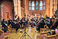 The Vauxhall Band rehearsing Mozart's Masonic Funeral Music