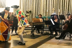 Mary Collins and Steven Player dance a Harlequinade