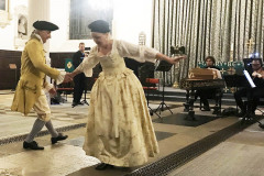 Mary Collins and Steven Player dance a Gig