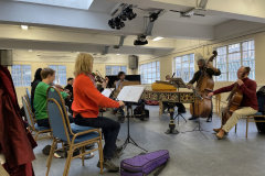 Rehearsals for From The Pleasure Gardens to the Theatres