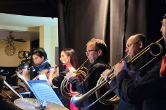 The Vauxhall Band in concert at the Tea House Theatre, Vauxhall Pleasure Gardens