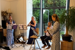 Performing at our July 2025 Salon Music Supper Concert