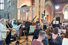 The Vauxhall Band Basset Horn Trio in the orchestra ©️ The Vauxhall Band